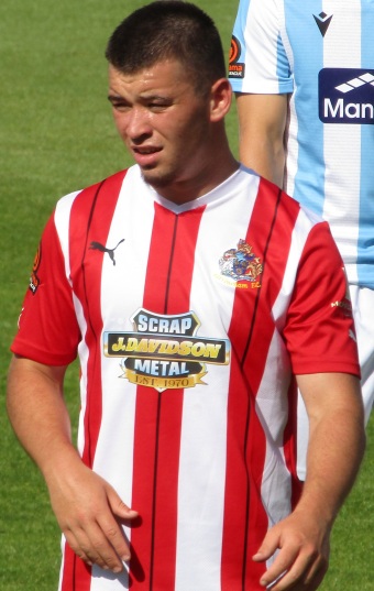 CHRIS CONN-CLARKE SCORES ALTRINCHAM'S WINNER VS FC HALIFAX TOWN 