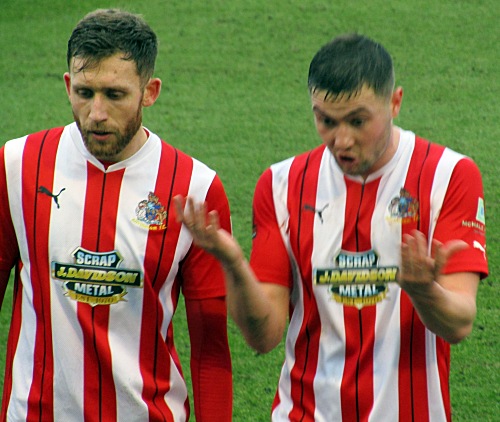 Hartlepool United's Ollie Finney during the Vanarama National